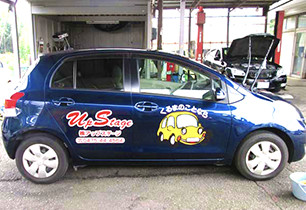 カッティングシート（カーマーキング） 写真